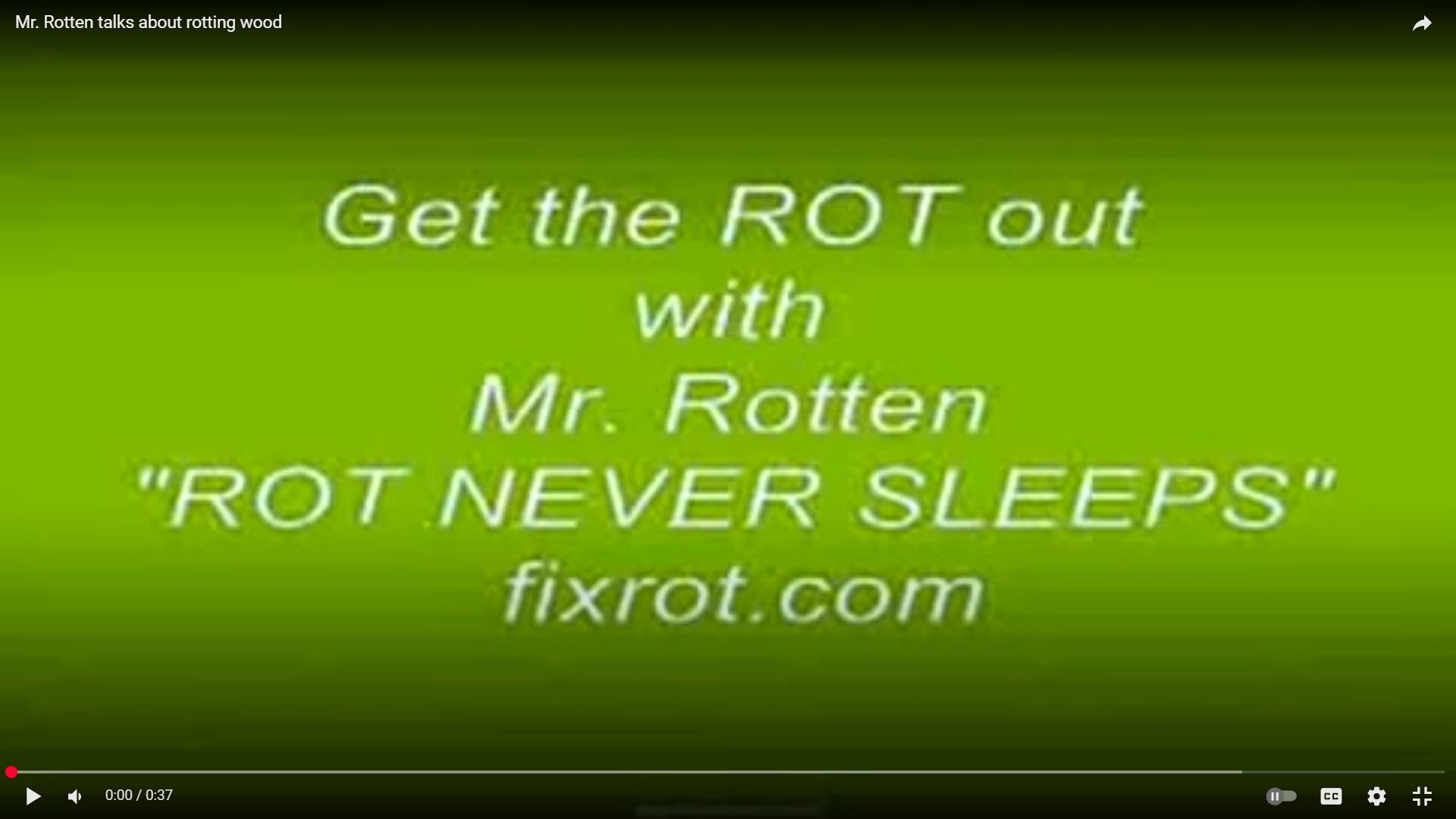 Rot Never Sleeps with Mr. Rotten